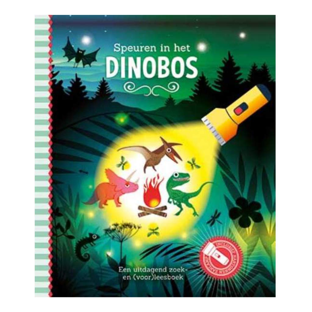 Speuren in het dinobos: een uitdagend zoek- en (voor)leesboek