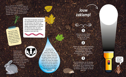Speuren onder de grond: een uitdagend zoek- en (voor)leesboek