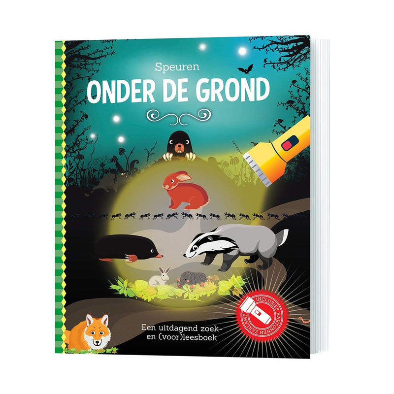 Speuren onder de grond: een uitdagend zoek- en (voor)leesboek