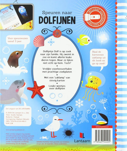 Speuren naar dolfijnen: een uitdagend zoek- en (voor)leesboek