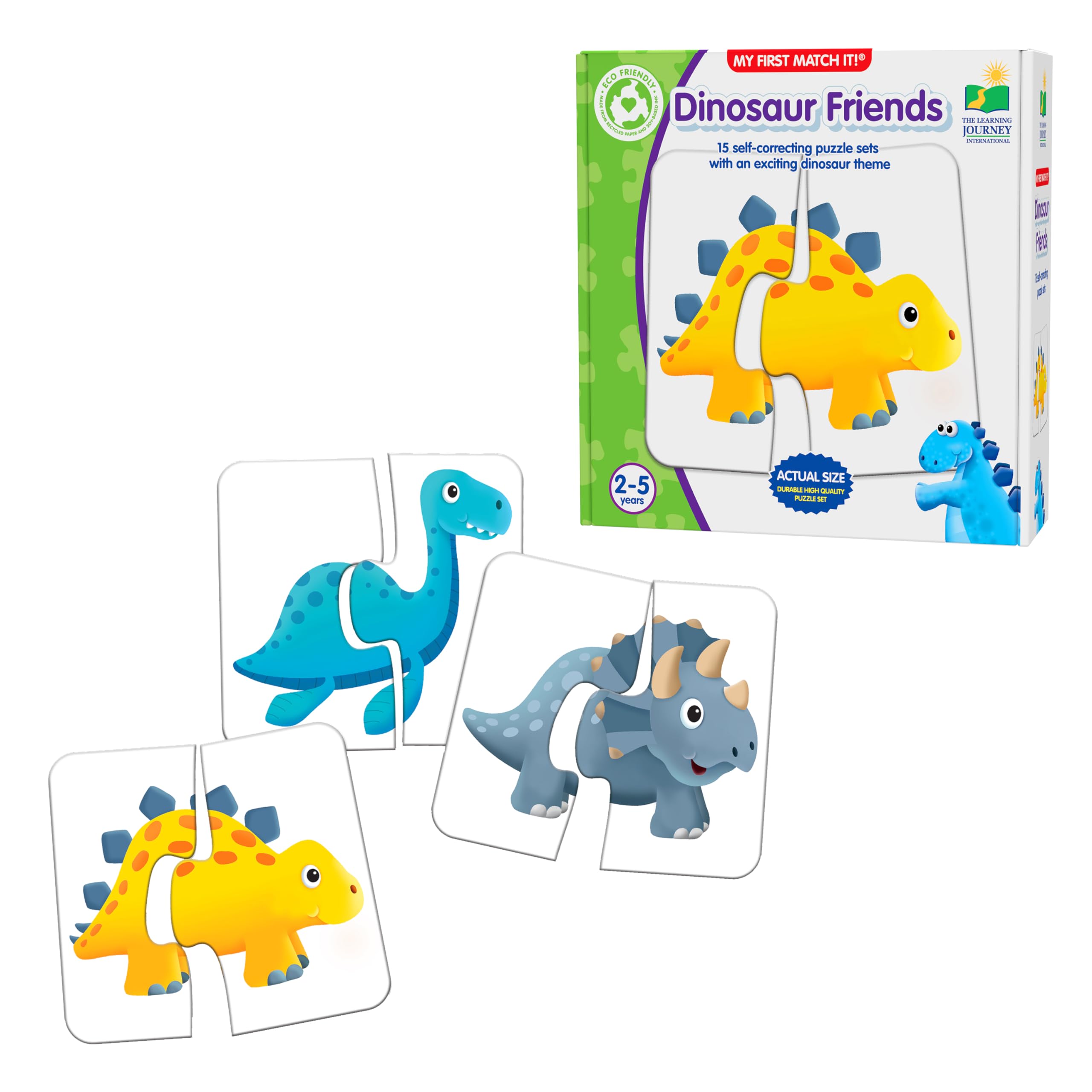 The Learning Journey My First Match It Dinosaurs Puzzle (Multi