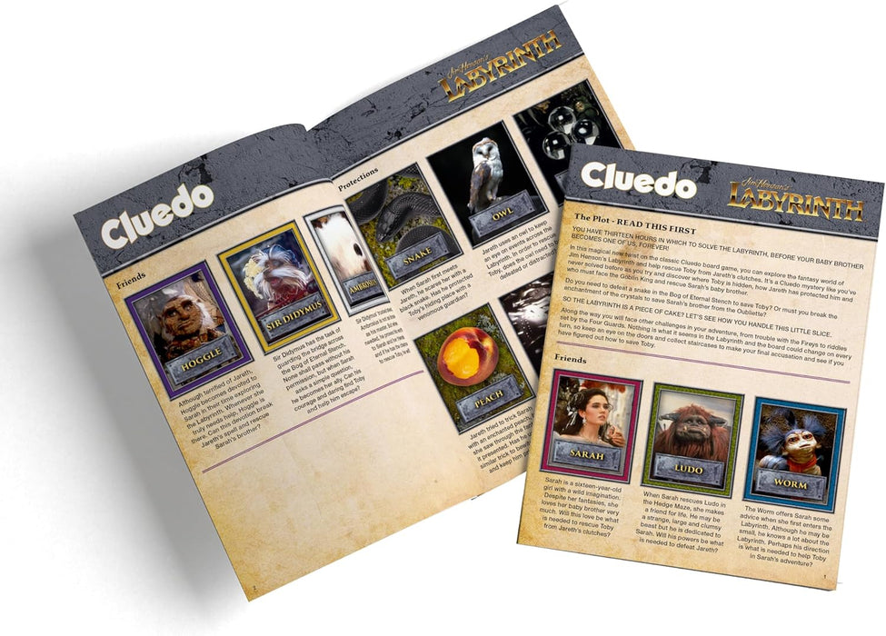 Winning Moves Cluedo Labyrinth Mystery Board Game lead the investigation fun family perfect for 2–6 players and makes a great gift for fans aged 8 and up