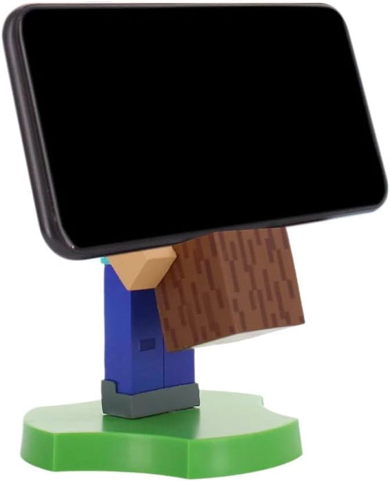 Minecraft: Steve Guys Holdems, Mini Cable Guys Phone Stand and Device Holder