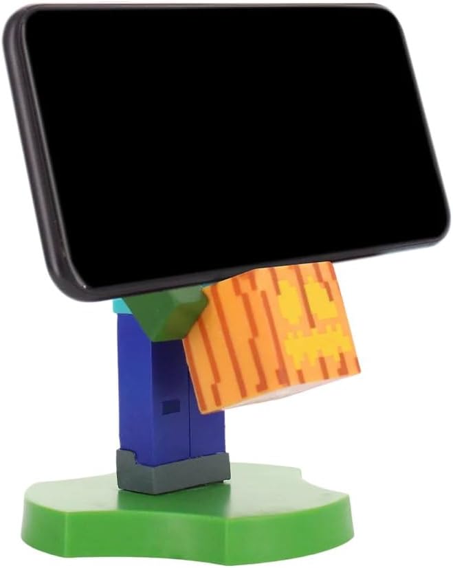 Minecraft: Zombie Holdems, Mini Cable Guys Phone Stand and Device Holder