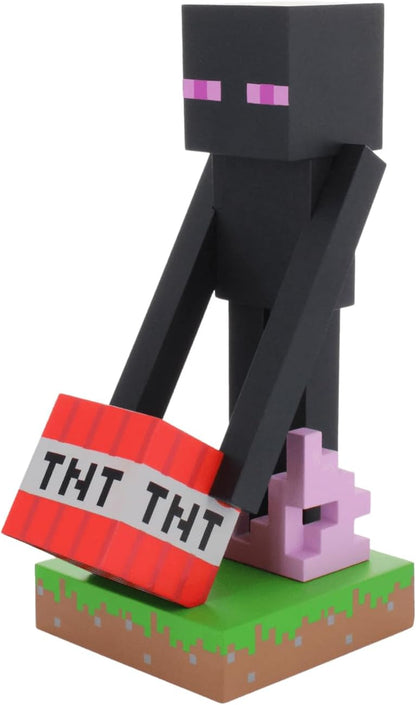 Cable Guys - Minecraft Enderman Gaming Accessories Holder & Phone Holder for Most Controller (Xbox, Play Station, Nintendo Switch) & Phone