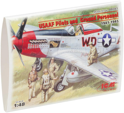 ICM 1:48 - USAAF Pilots & Ground Personnel (1941-1945