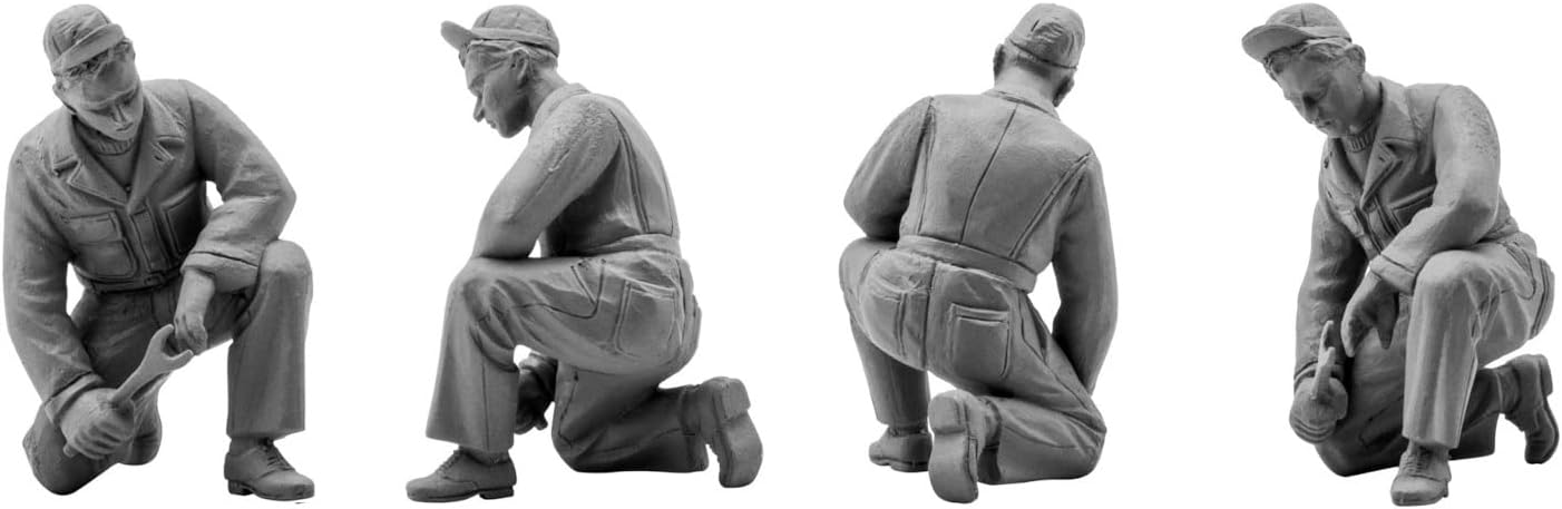 ICM 1:48 - USAAF Pilots & Ground Personnel (1941-1945