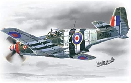ICM Mustang MK.III, 48123-Modellino radiocomandato della Mondiale, Colore Assortiti, Medio, ICM48123