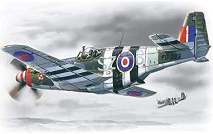 ICM Mustang MK.III, 48123-Modellino radiocomandato della Mondiale, Colore Assortiti, Medio, ICM48123