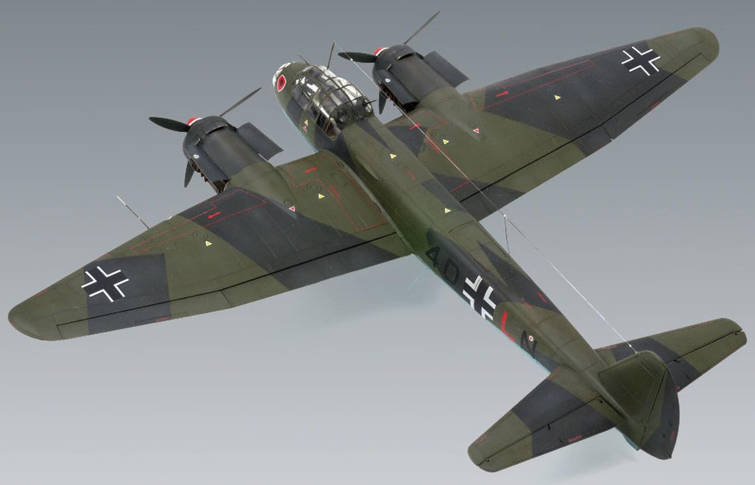 ICM 048232 - Modellino Aereo Junkers Ju88A-5 Bomber, Scala 1:48