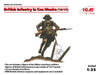 ICM 35703 Figuren 1:35-Fanteria britannica in maschere di gas (1917) 4 fichi, Colore 100%, ICM35703