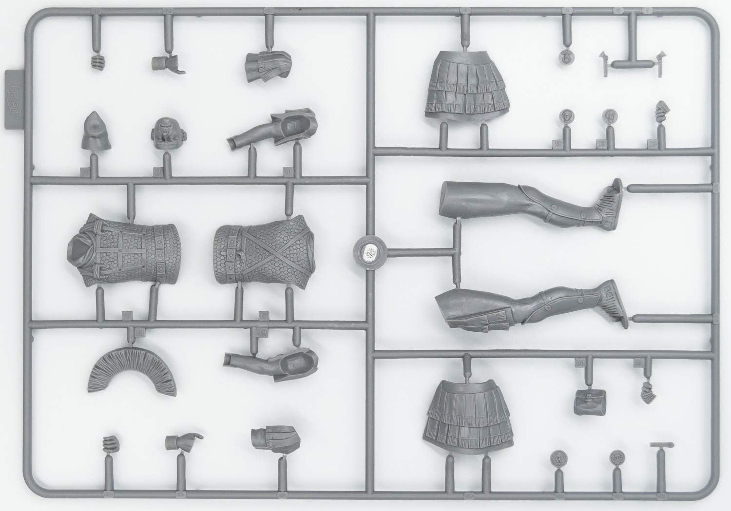 ICM Kit Modello 1:16 - Centurione Romano I Secolo (100% Nuovi stampi) - Kit di modelli in plastica non assemblati - Per collezionisti adulti dai 14 anni in su