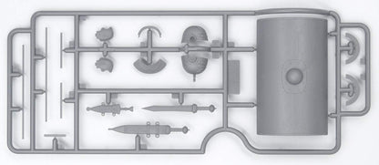 ICM Kit Modello 1:16 - Centurione Romano I Secolo (100% Nuovi stampi) - Kit di modelli in plastica non assemblati - Per collezionisti adulti dai 14 anni in su
