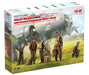 ICM ICM48088 1:48-USAAF Bomber Pilots & G/Personale(1944-45), Non verniciato