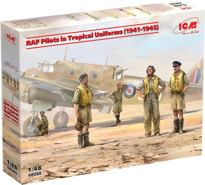 Fitalldoit-Caps ICM 1:48 - Piloti della RAF in uniforme tropicale (1941-45)