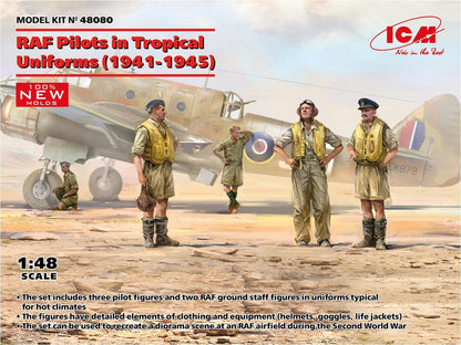 Fitalldoit-Caps ICM 1:48 - Piloti della RAF in uniforme tropicale (1941-45)