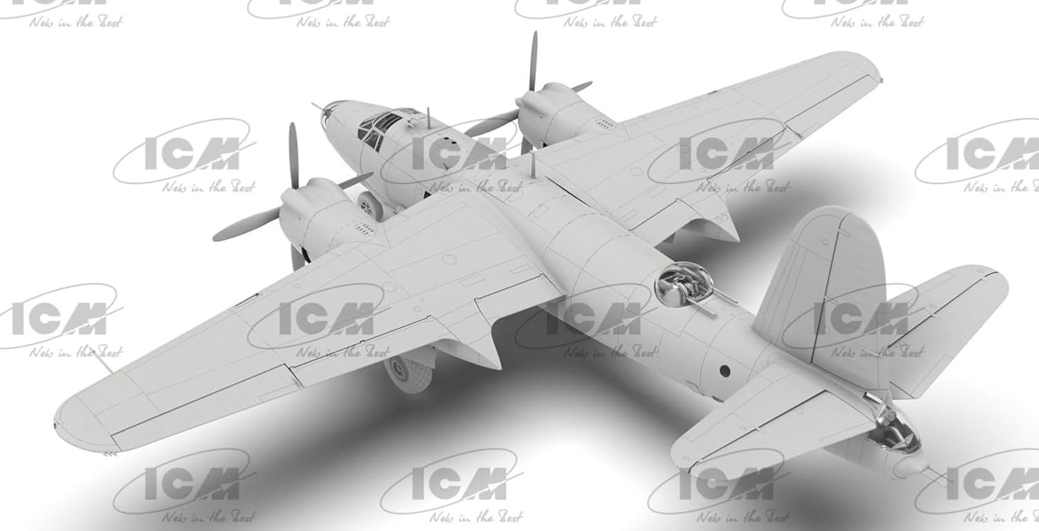 ICM - Modellino di aereo B-26g Marauder Wwii American/Bomber Francese |icm|48323| 1:48 modellismo promo serbatoio