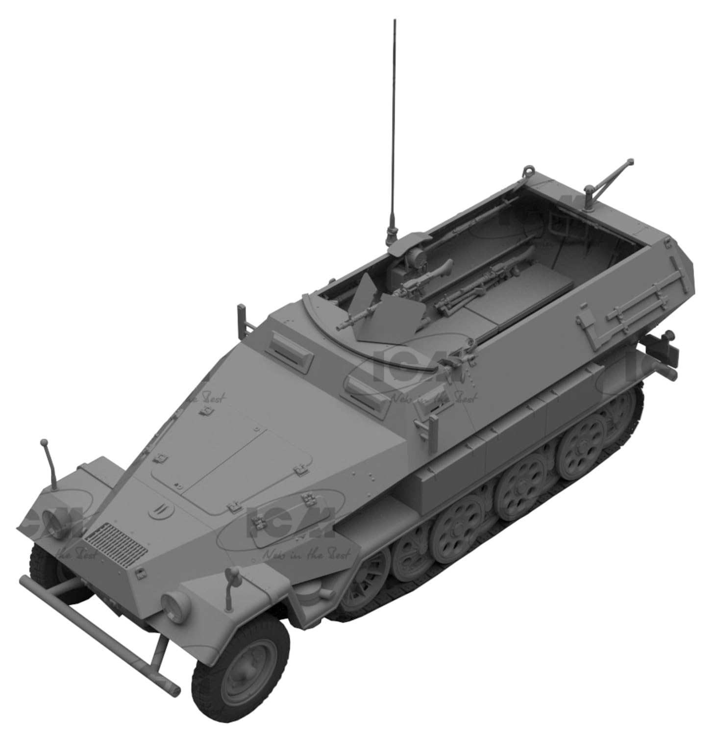 ICM - Semi-tracked model Sd.kfz.251/1 Ausf.b |icm|35106| 1:35 Model Char Promo