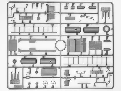 ICM DS2402 1/24 Ford Tin Lizzie 3-Piece Set Plastic Model (Automotive)