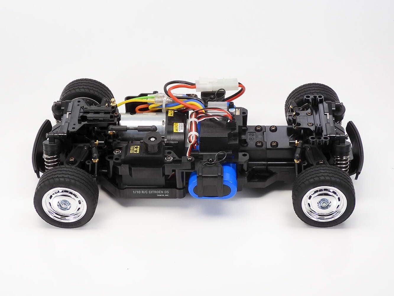 TAMIYA 58734 1:10 RC Citroen DS MB-01 Remote Controlled Car, Vehicle, Model Building, Assembly, Hobby, RC Kit, Unpainted