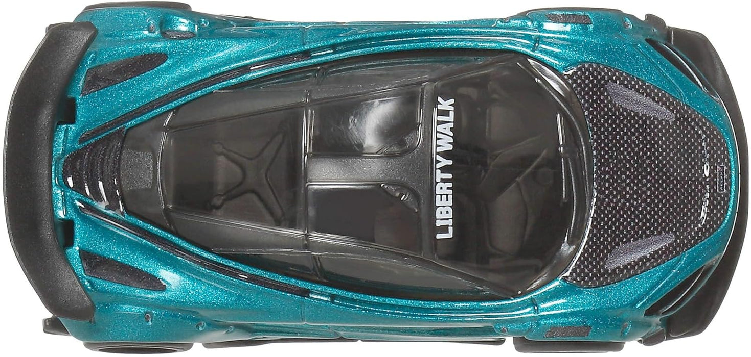 Hot Wheels Premium LB-Works McLaren, Car Culture Circuit Legends Vehicles for Kids 3 Years Old & Up, Premium Collection of Car Culture 1:64 Scale Vehicles, JBK47