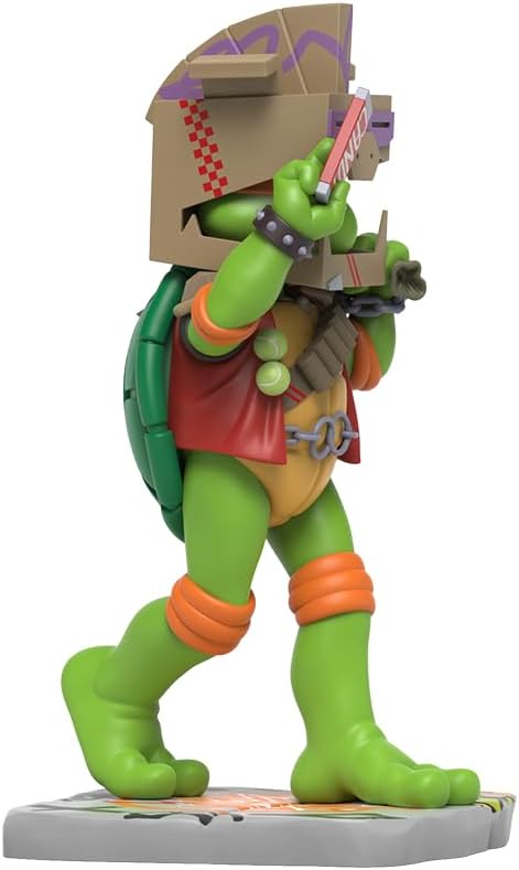 Mighty Jaxx Teenage Mutant Ninja Turtles: Michelangelo Cowa-BOO-nga! Edition | REMIXX 6 Inch Collectible Figurine