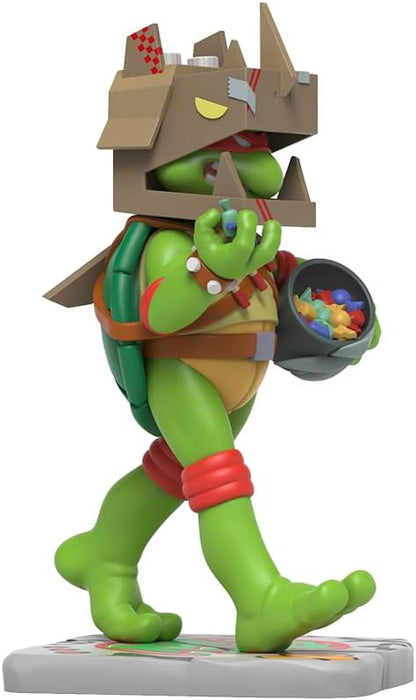 Mighty Jaxx Teenage Mutant Ninja Turtles REMIXX: Raphael Cowa-BOO-nga! | Figura da collezione in vinile da 6 pollici