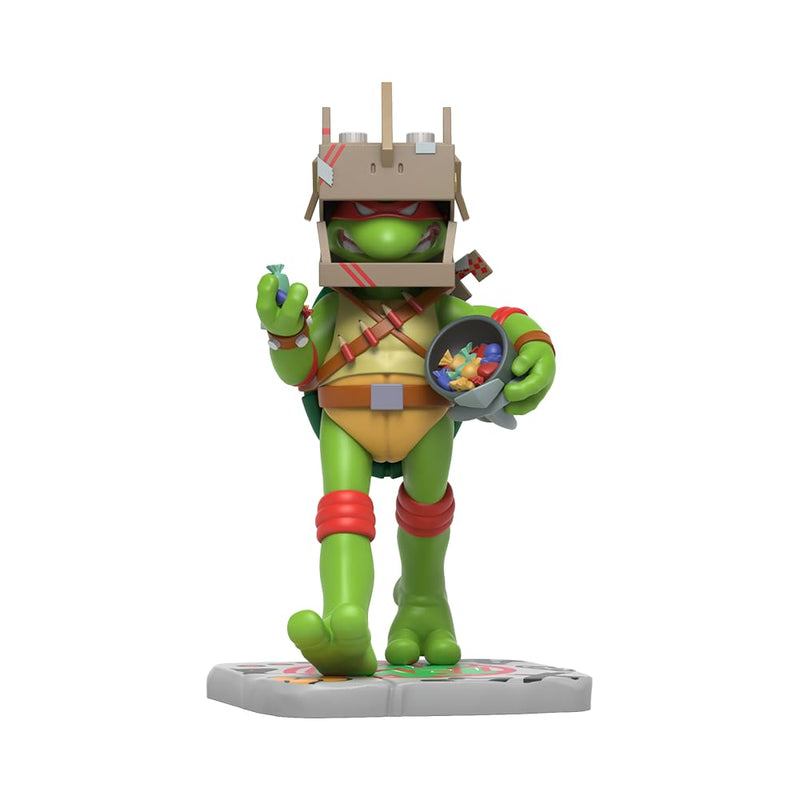 Mighty Jaxx Teenage Mutant Ninja Turtles REMIXX: Raphael Cowa-BOO-nga! | Figura da collezione in vinile da 6 pollici