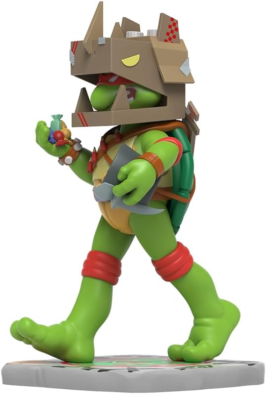 Mighty Jaxx Teenage Mutant Ninja Turtles REMIXX: Raphael Cowa-BOO-nga! | Figura da collezione in vinile da 6 pollici