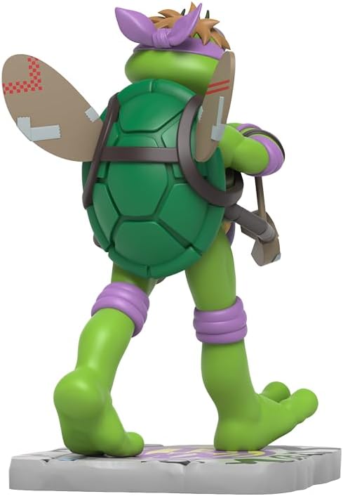 Mighty Jaxx Teenage Mutant Ninja Turtles REMIXX: Donatello Cowa-BOO-nga! | Figura da collezione in vinile da 6 pollici