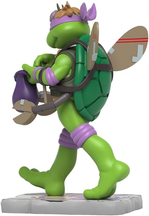 Mighty Jaxx Teenage Mutant Ninja Turtles REMIXX: Donatello Cowa-BOO-nga! | Figura da collezione in vinile da 6 pollici