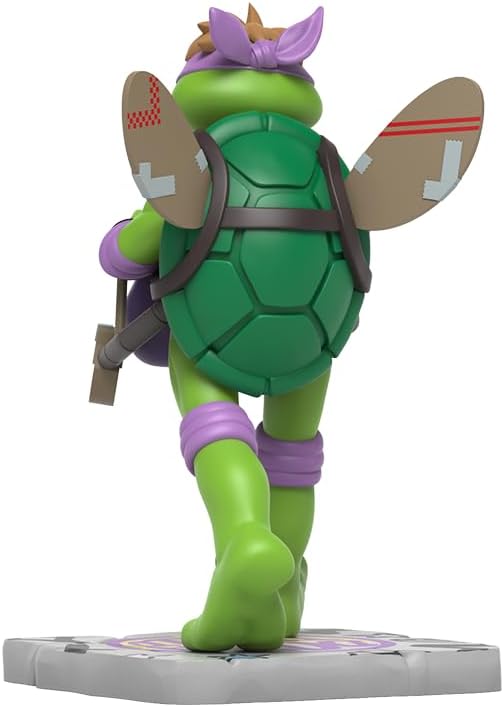 Mighty Jaxx Teenage Mutant Ninja Turtles REMIXX: Donatello Cowa-BOO-nga! | Figura da collezione in vinile da 6 pollici