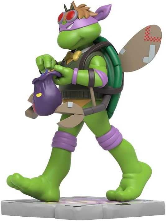 Mighty Jaxx Teenage Mutant Ninja Turtles REMIXX: Donatello Cowa-BOO-nga! | Figura da collezione in vinile da 6 pollici