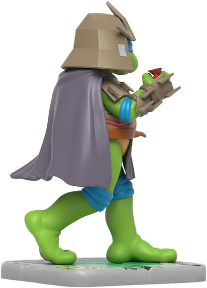 Mighty Jaxx Teenage Mutant Ninja Turtles REMIXX: Leonardo Cowa-BOO-nga! | Figura da collezione in vinile da 6 pollici