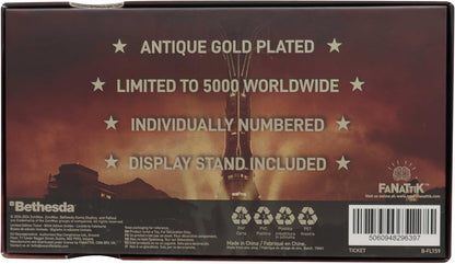 Fallout New Vegas Replica NCR $20 Embossed Metal Bill