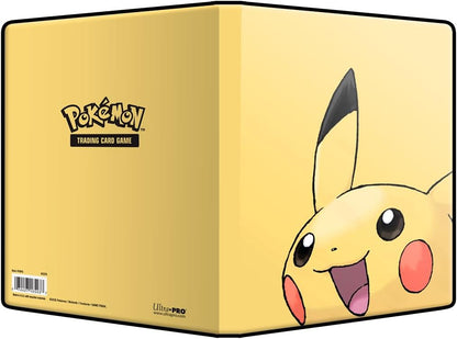 Ultra Pro | Pokemon: Pikachu 4-Pocket Portfolio | Trading Card Game Accessory, Yellow