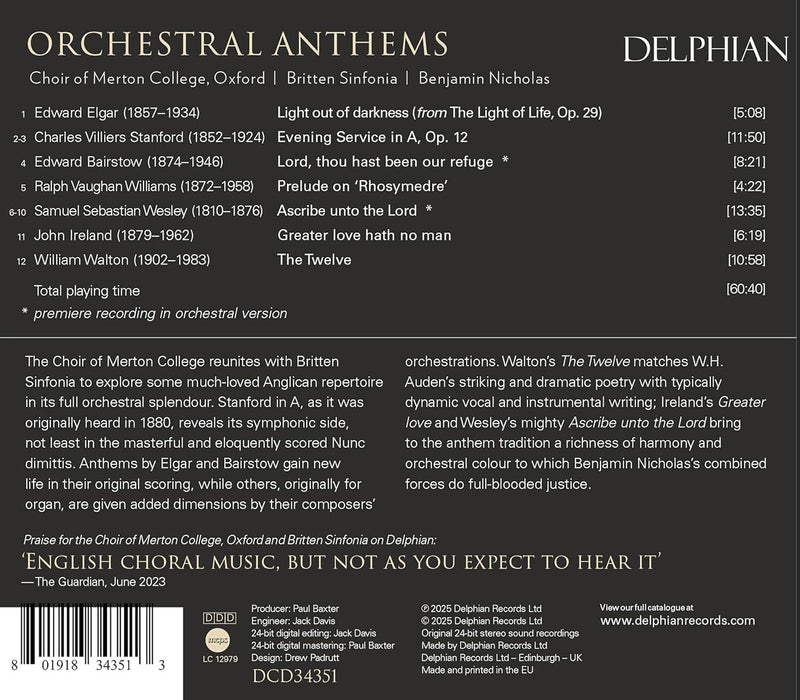 Orchestral Anthems - Volume 2
