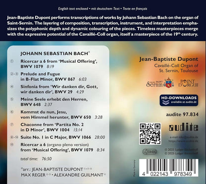 Johann Sebastian Bach: Arrangements & Transcriptions
