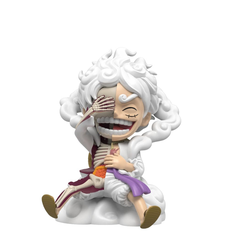 Mighty Jaxx XXRAY One Piece: Luffy Gear 5 | Figura Coleccionable de Vinilo de 6"