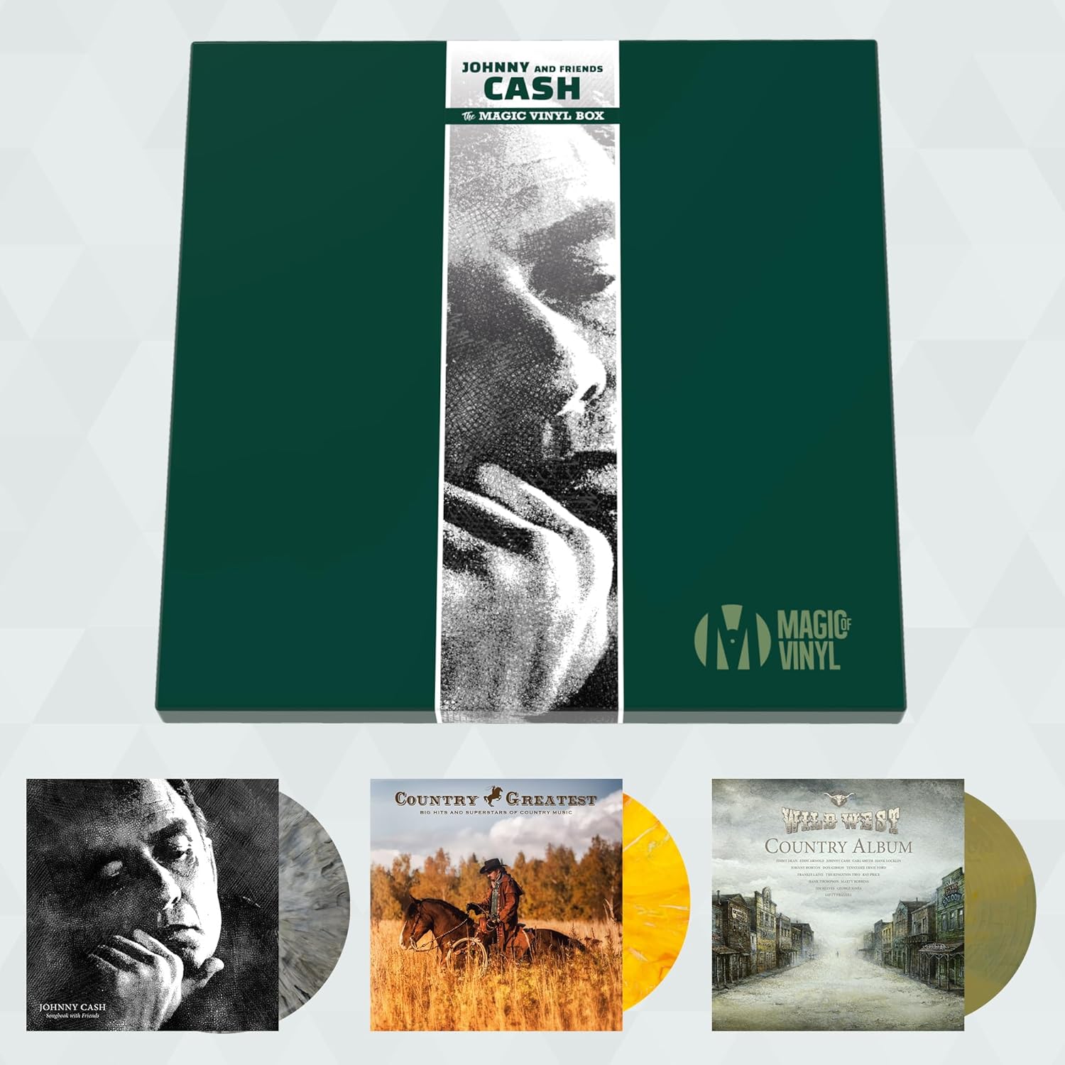 Johnny Cash and Friends - Magic-V-Box schallplatten - einzigartig und limitiert - Top Geschenk!
