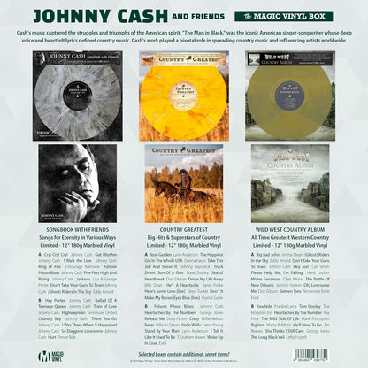 Johnny Cash and Friends - Magic-V-Box schallplatten - einzigartig und limitiert - Top Geschenk!