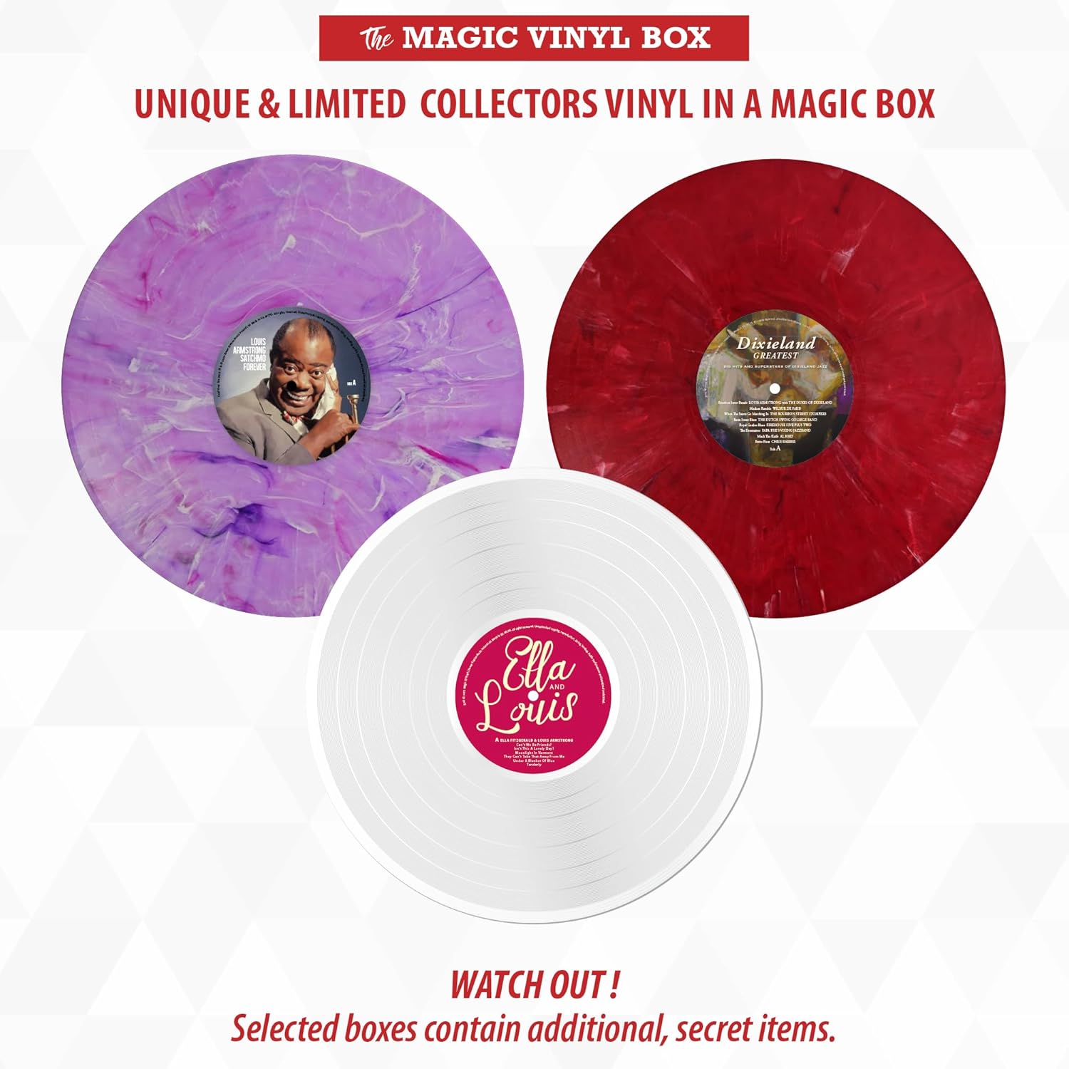 Louis Armstrong and Friends - Magic-V-Box schallplatten - einzigartig und limitiert - Top Geschenk!