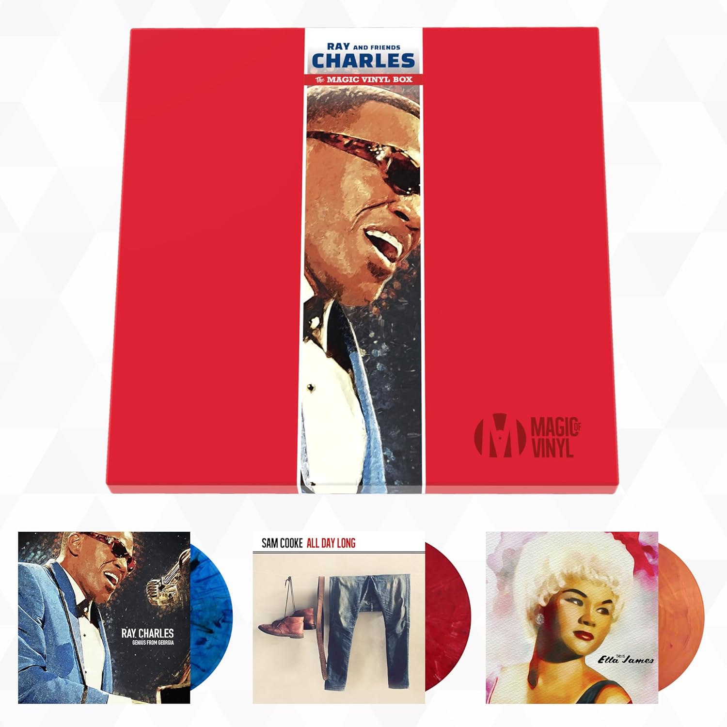 Ray Charles and Friends - Magic-V-Box schallplatten - einzigartig und limitiert - Top Geschenk!