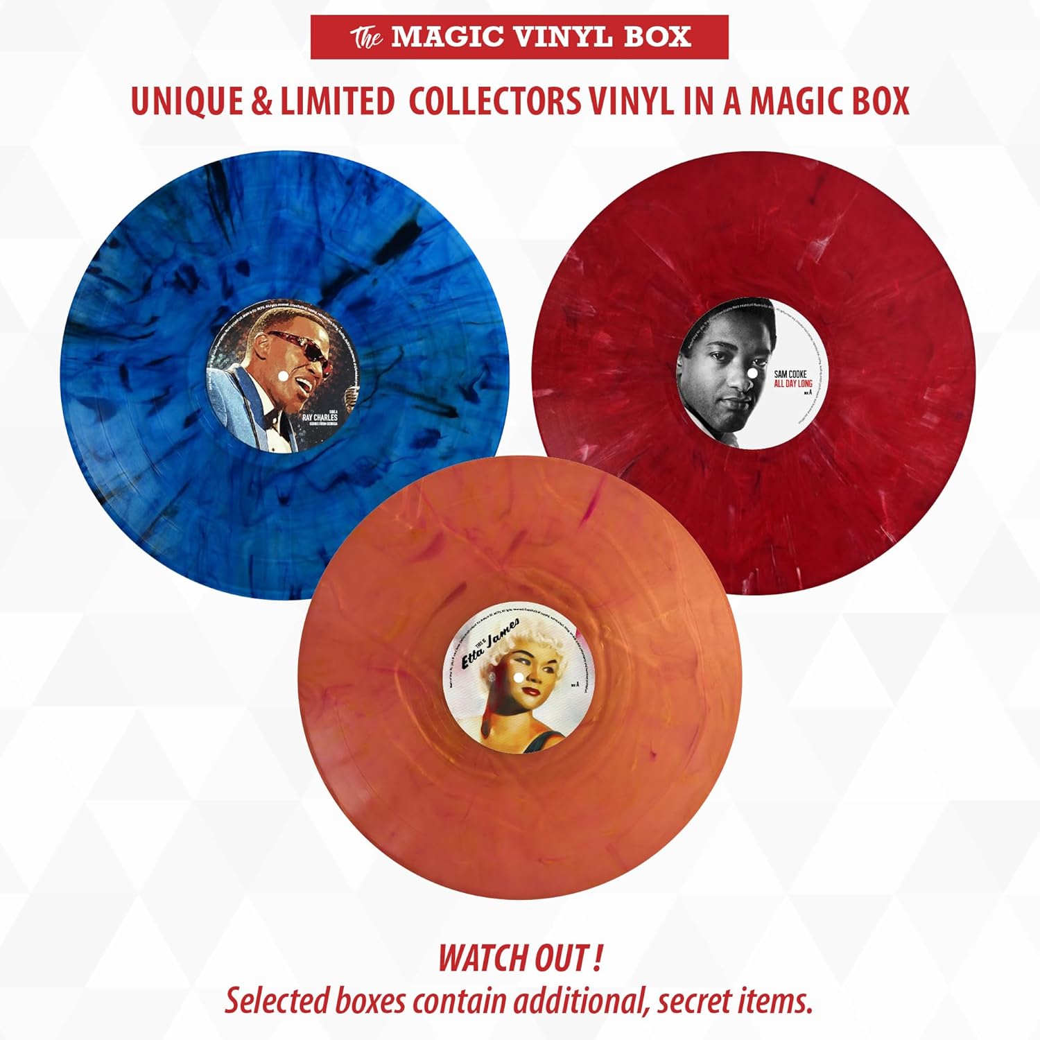 Ray Charles and Friends - Magic-V-Box schallplatten - einzigartig und limitiert - Top Geschenk!
