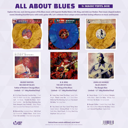 All About Blues - Magic-V-Box schallplatten - einzigartig und limitiert - Top Geschenk!