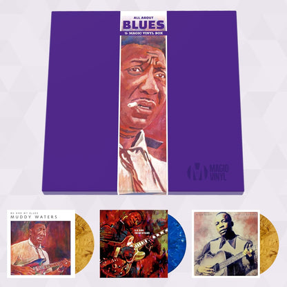 All About Blues - Magic-V-Box schallplatten - einzigartig und limitiert - Top Geschenk!