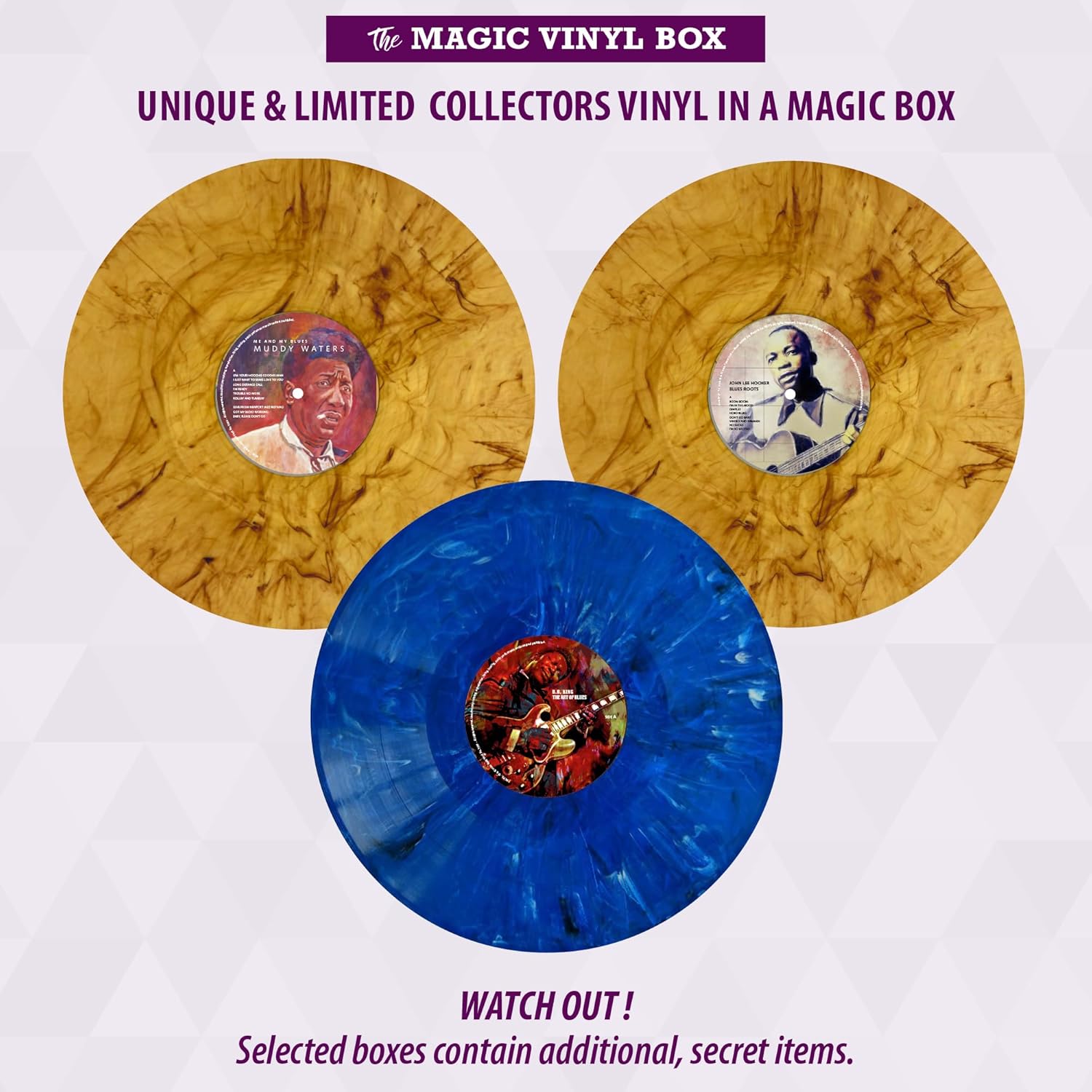 All About Blues - Magic-V-Box schallplatten - einzigartig und limitiert - Top Geschenk!