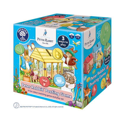 ORCHARD TOYS Peter Rabbit™ Posting Game Official Beatrix Potter Game, Matching and Colour game for children age 2+ Birthday Gift