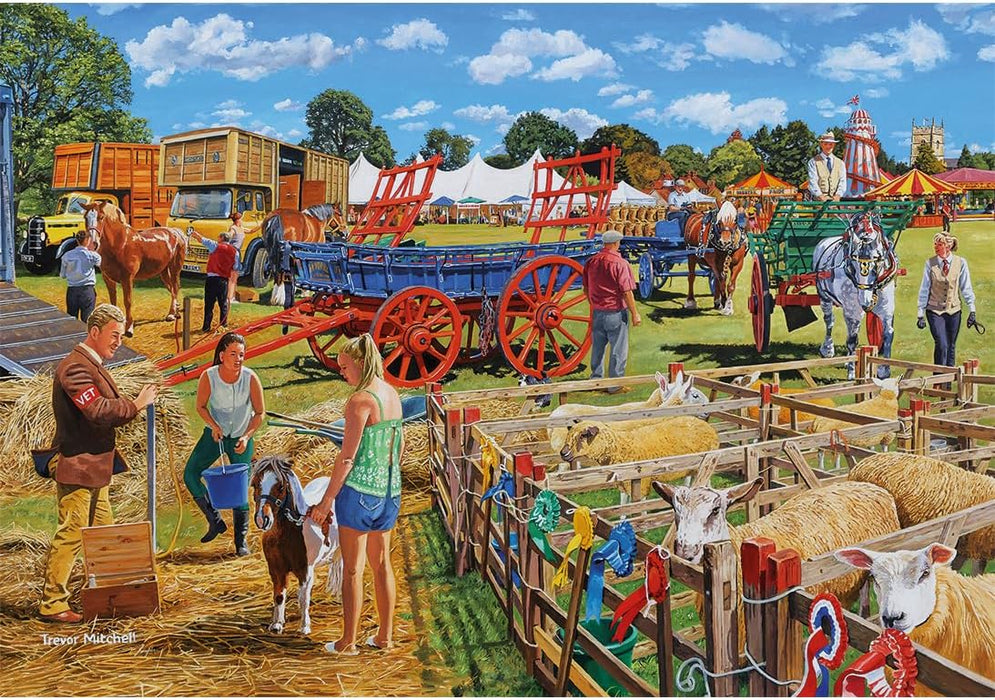 Gibsons | Call the Vet 4 x 500 Piece Jigsaw Puzzle Multi-Box Set of 4 Jigsaw Puzzles Sustainable Puzzle for Adults Teens Premium 100% Recycled Board | Great Gift | Gibsons Games