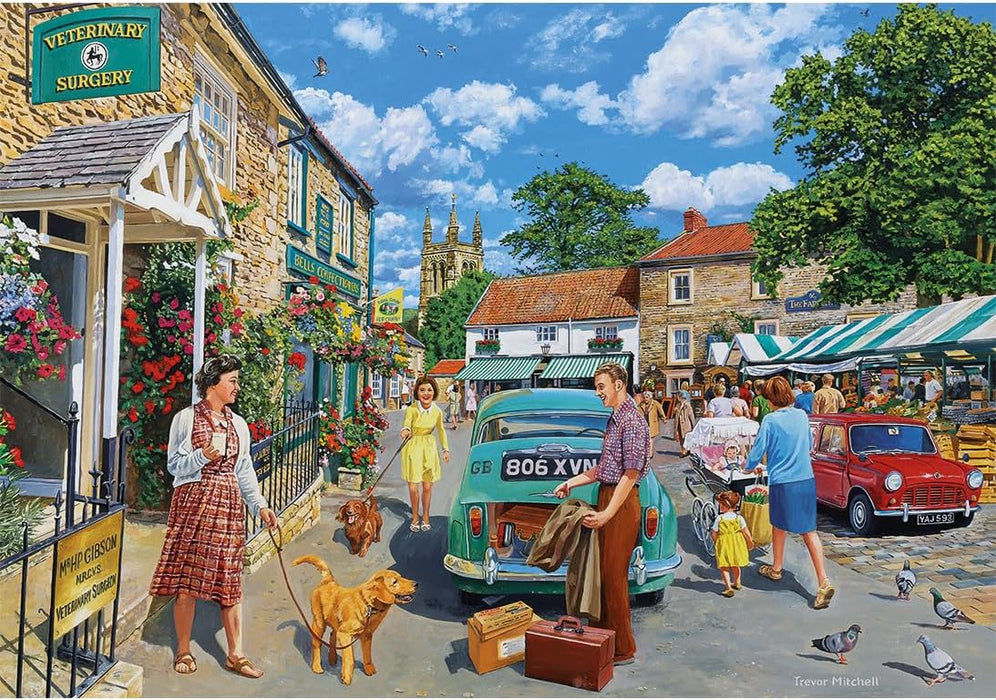 Gibsons | Call the Vet 4 x 500 Piece Jigsaw Puzzle Multi-Box Set of 4 Jigsaw Puzzles Sustainable Puzzle for Adults Teens Premium 100% Recycled Board | Great Gift | Gibsons Games